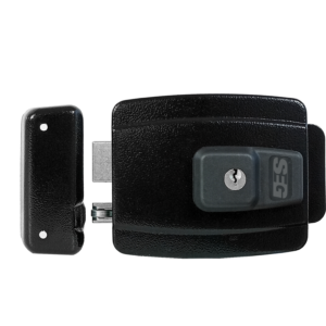 Cerradura Eléctrica 12V SEG - AL100R Negra